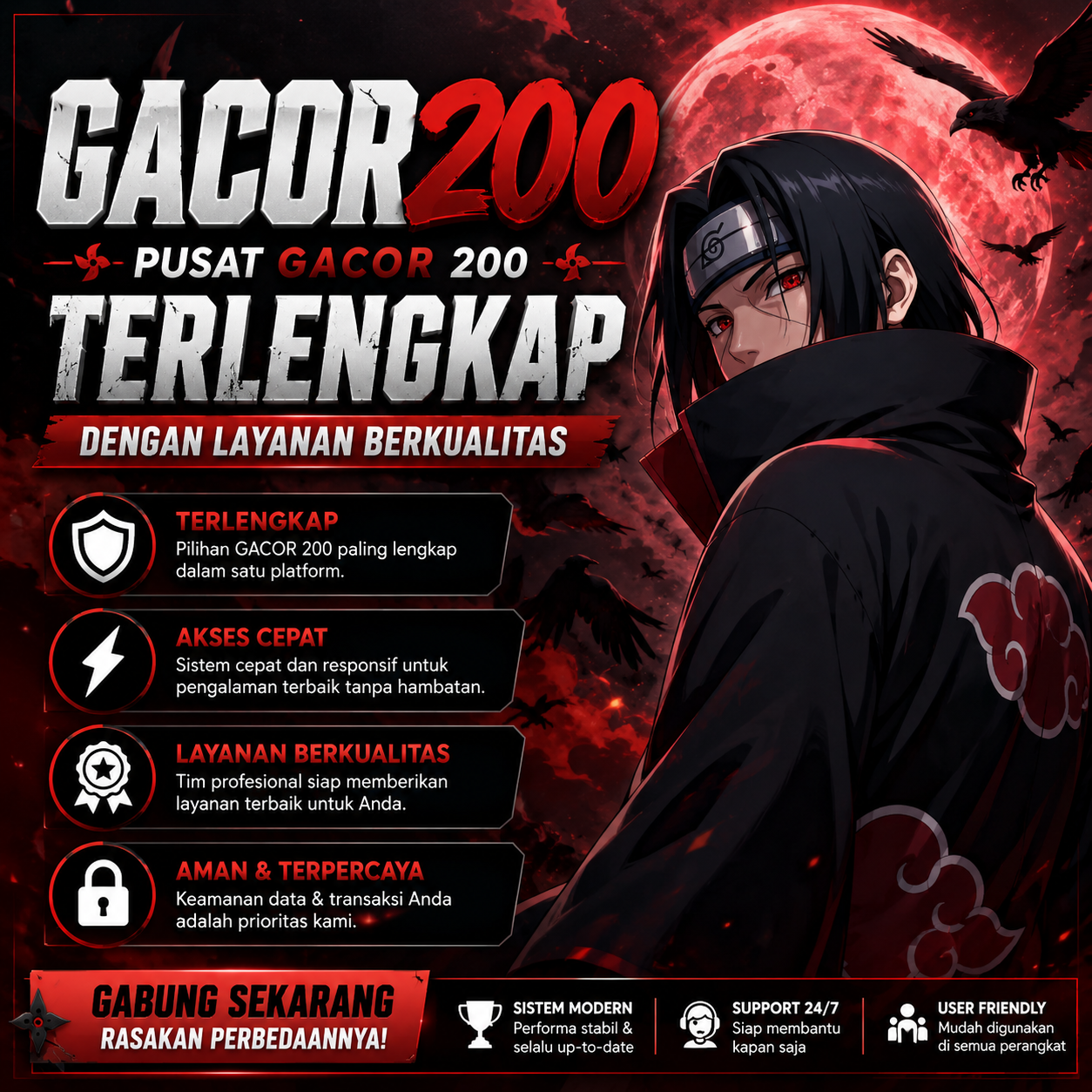GACOR200: Pusat GACOR 200 Terlengkap dengan Layanan Berkualitas